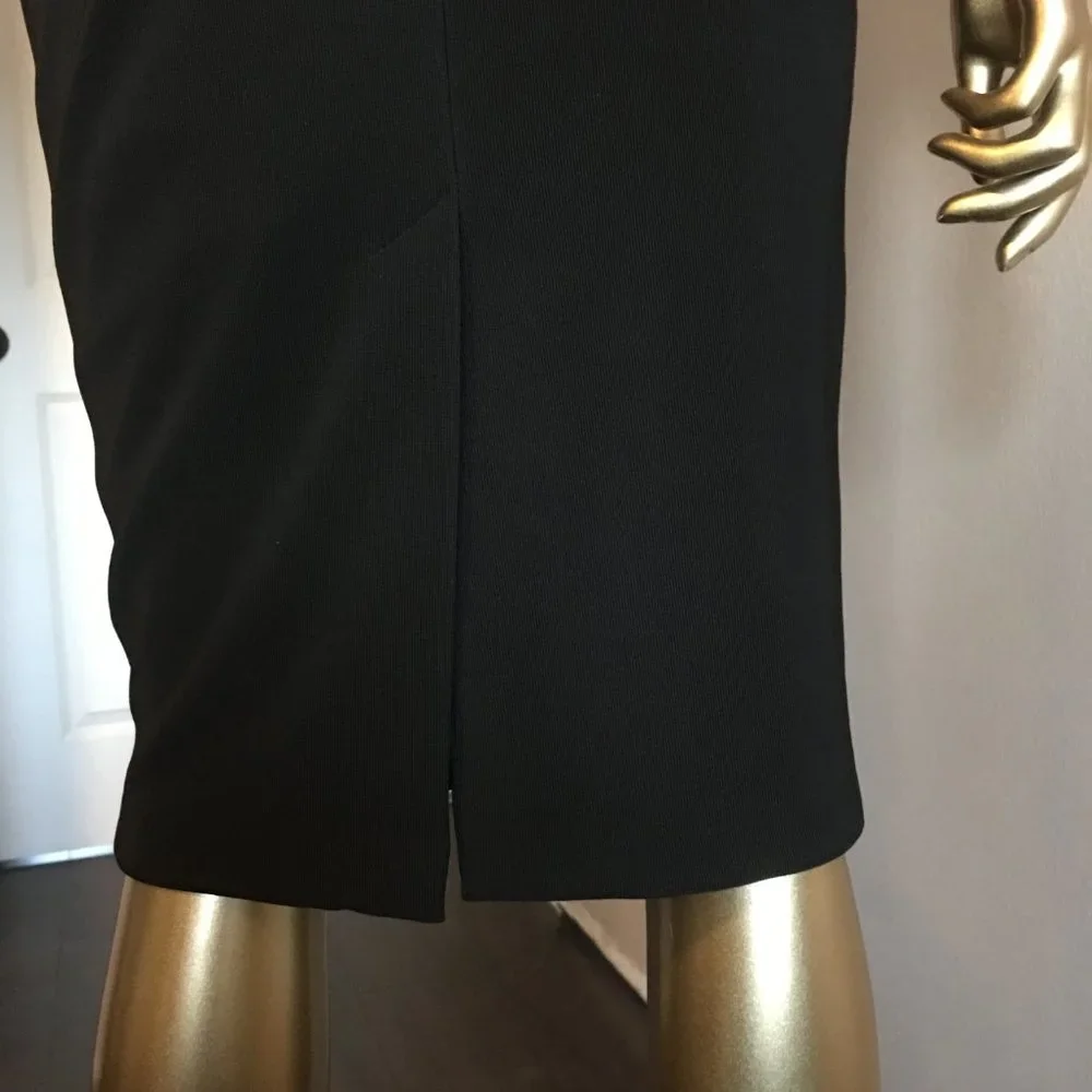 THE PRETTY DRESS COMPANY "Uma" Contrast Collar Pencil Dress     UK 8 = US size 4 - Picture 8 of 14